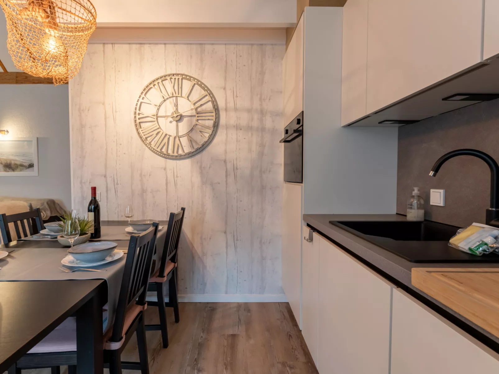 Strandhuis with parking - Drinnen