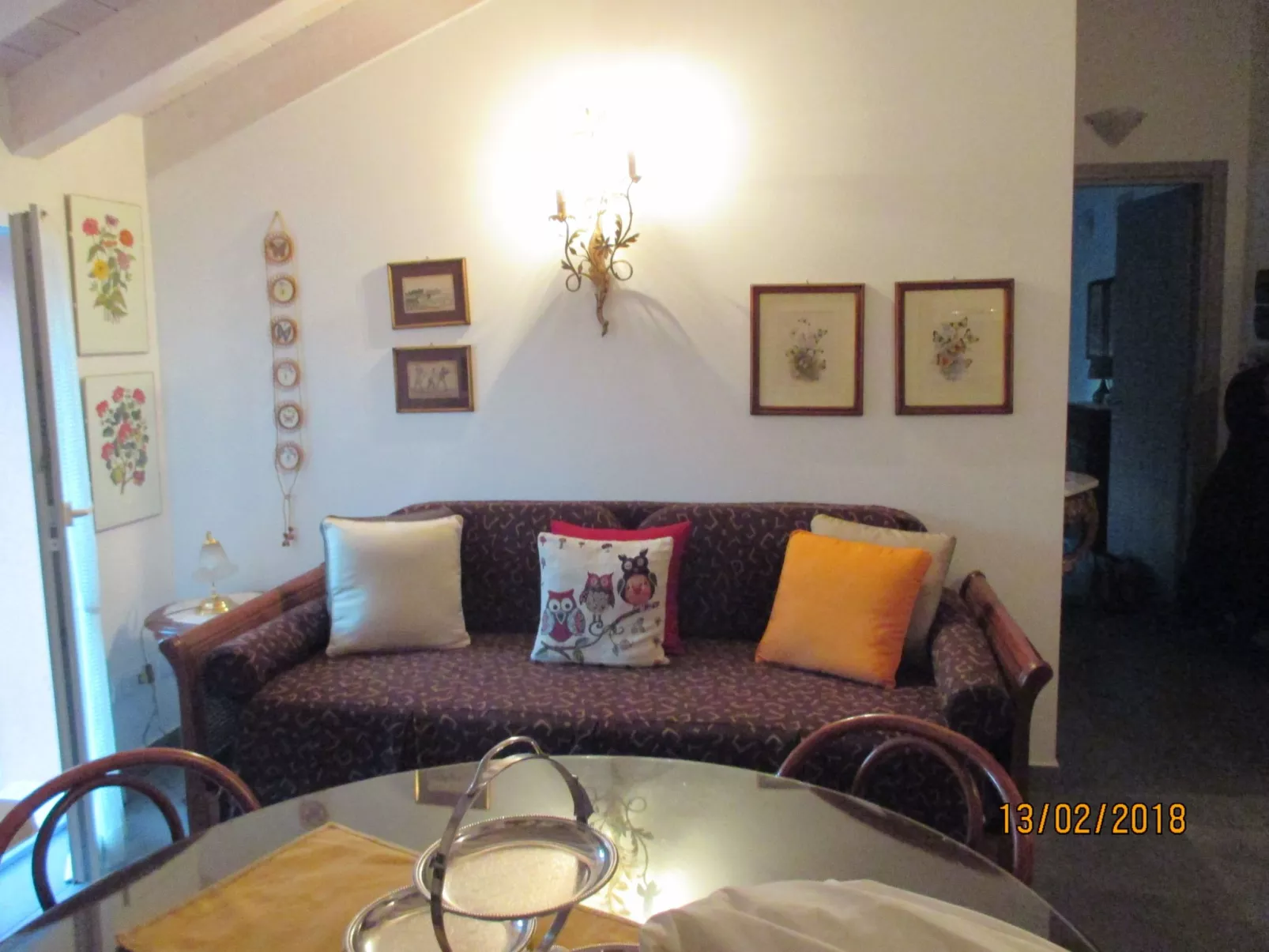 Ferienzimmer 'Mansarda Lina' mit Terrasse - Dedans