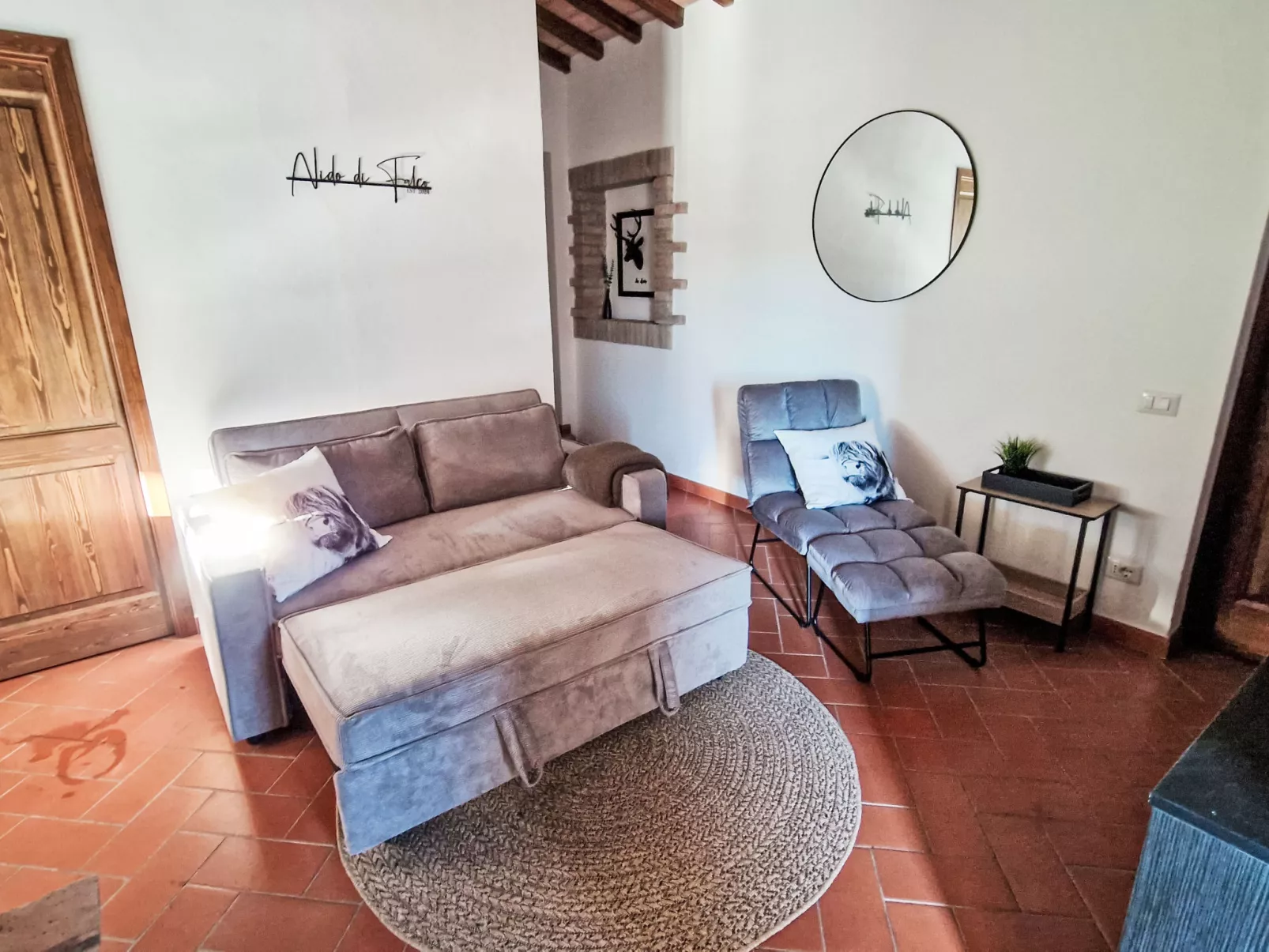 Nido di Falco - Drinnen