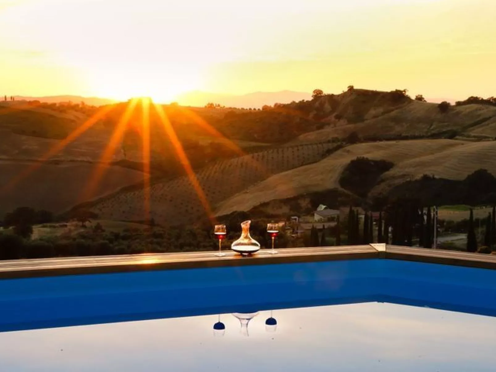 Villa auf dem Land in der Toskana mit privatem Pool - Dehors
