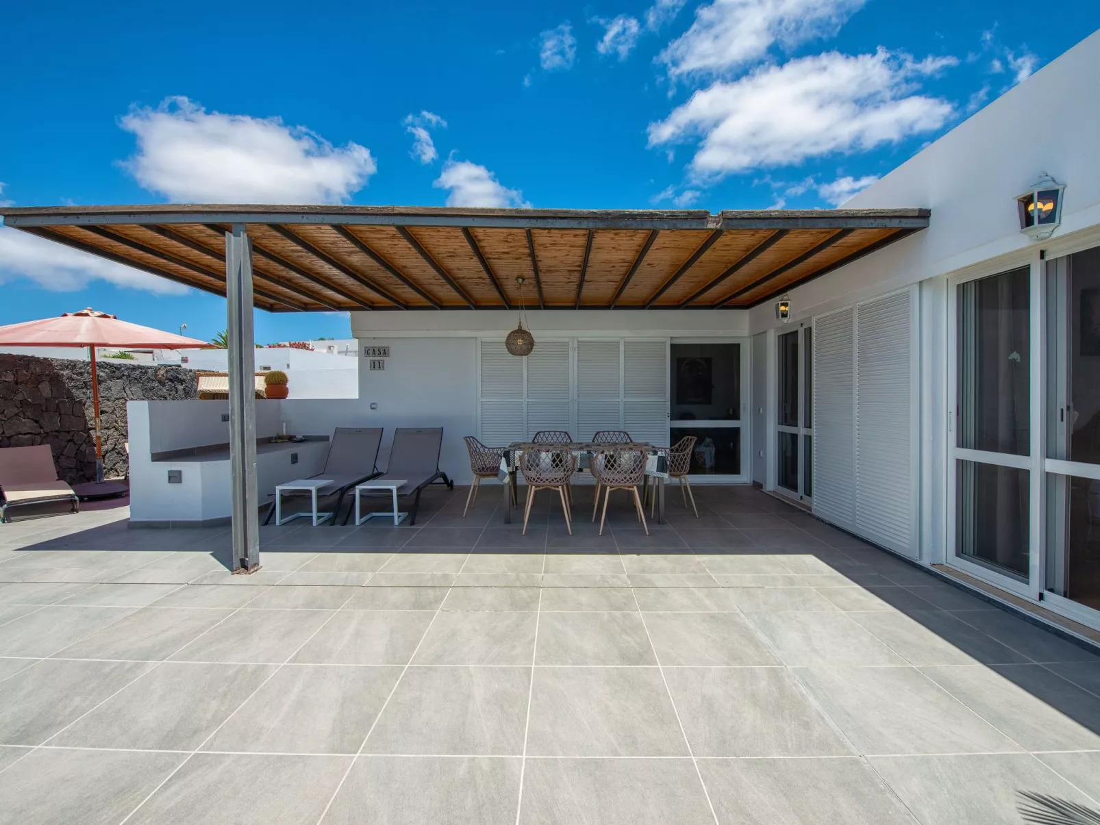 Mit Whirlpool - Draußen