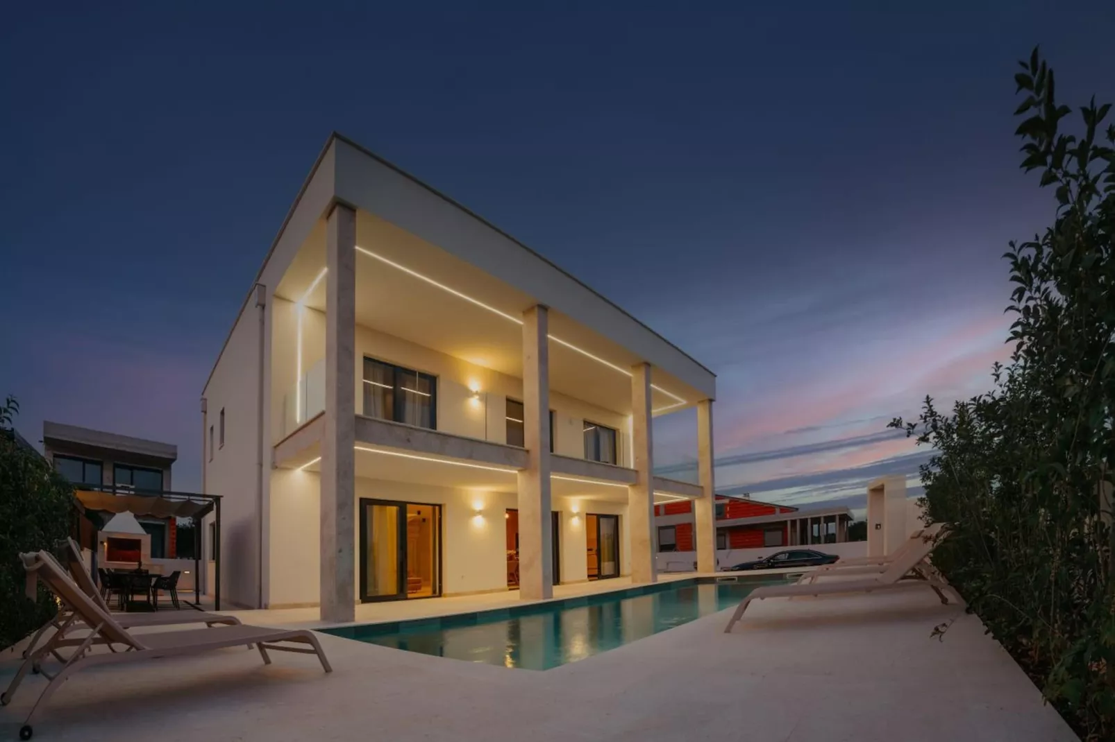 Seaview Villa Turnea - Außenbereich Sommer