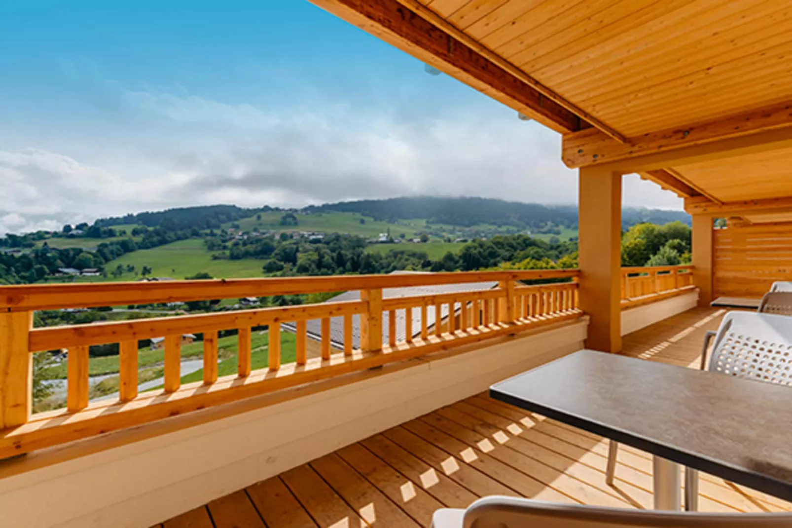 COMBLOUX Les Fermes du Mont Blanc-A48S - Terrace balcony