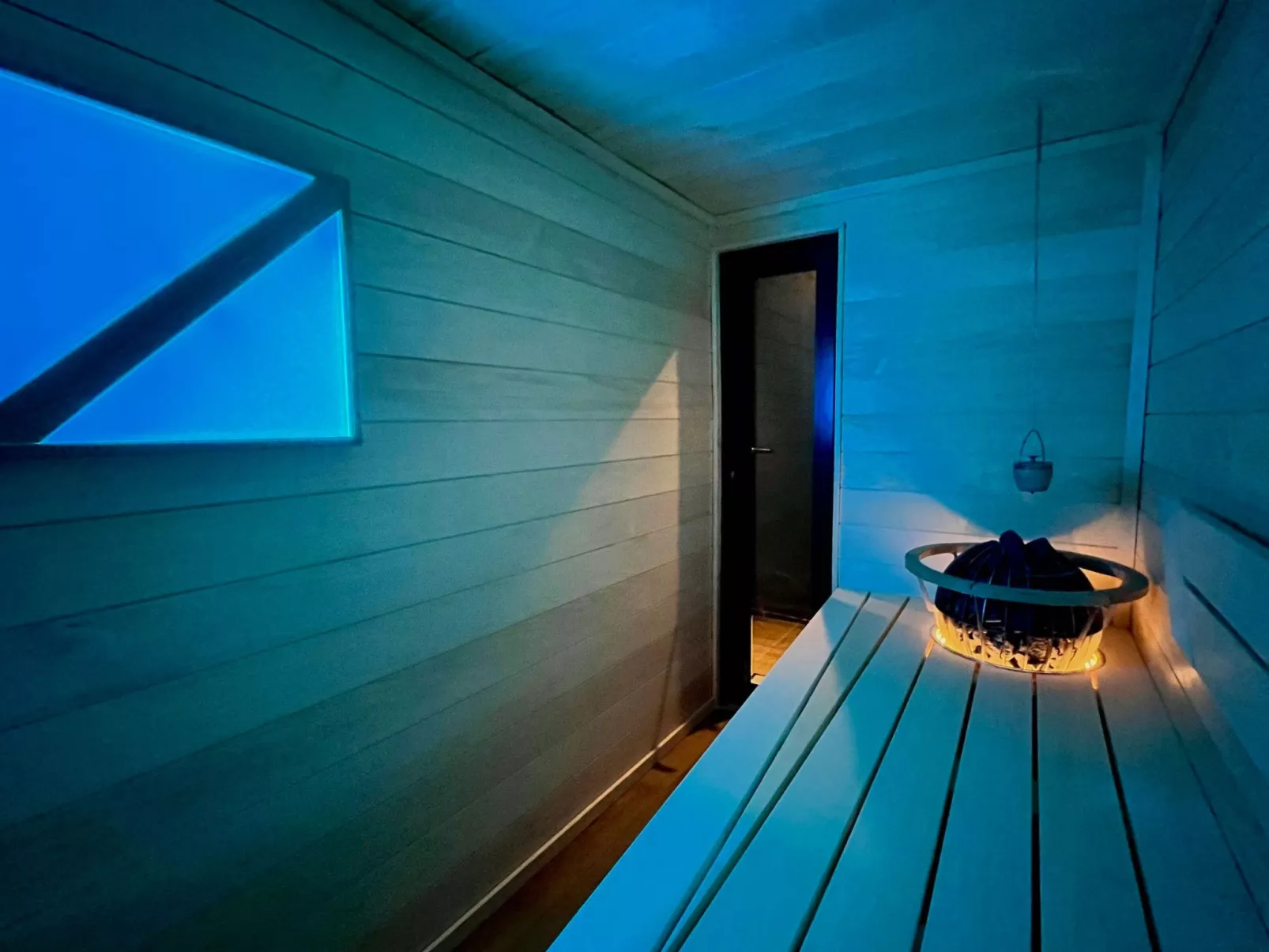 Hausboot mit Sauna - Draußen