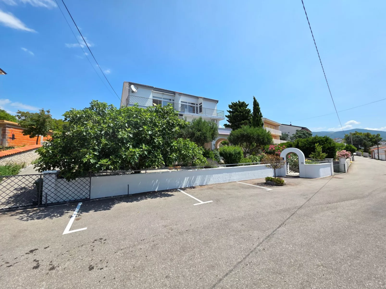 Zimmer für 2, mit Terrasse und Meerblick, ohne Küche - Draußen