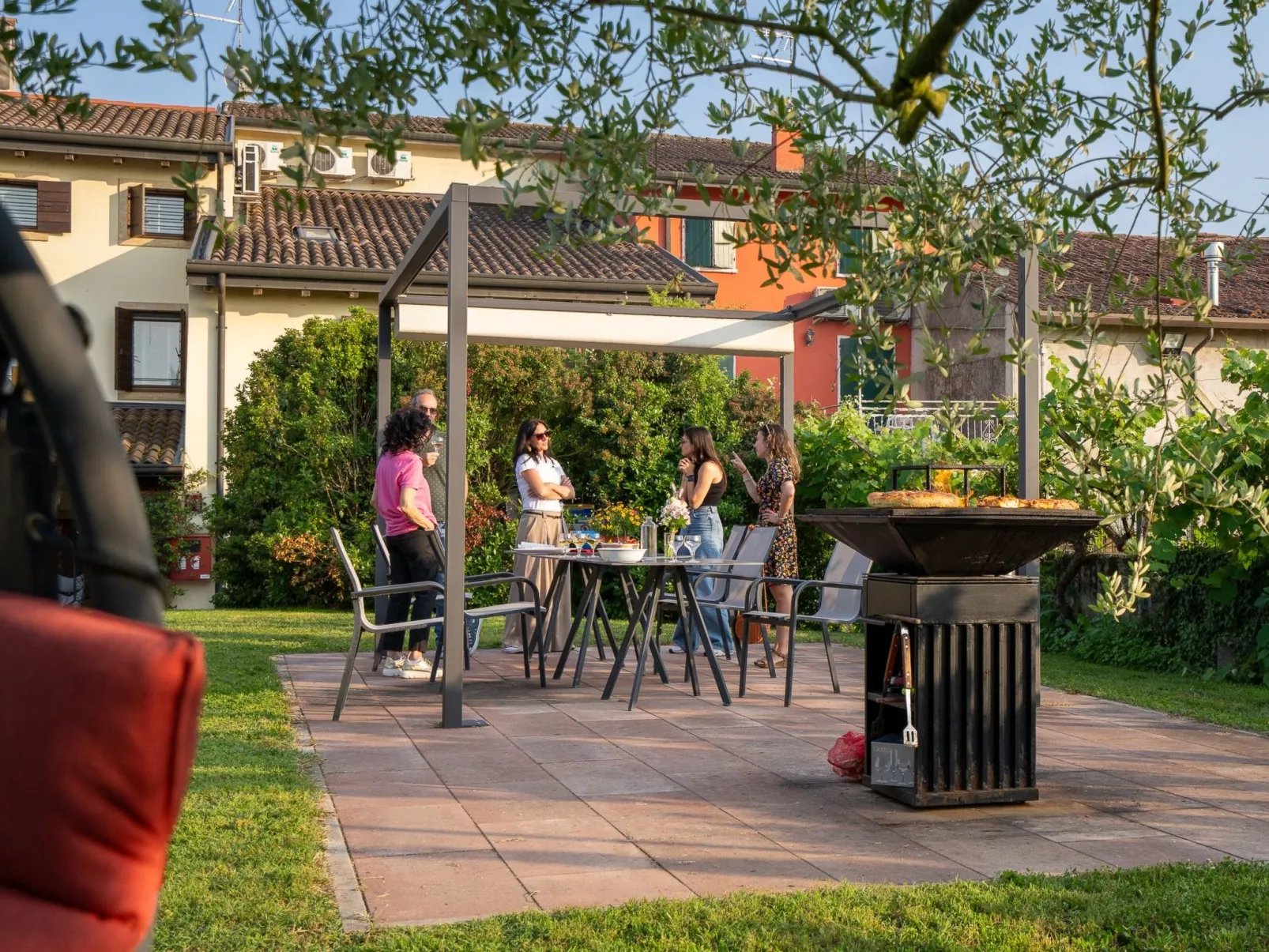 Zimmer mit Bad in einer Einrichtung mit Wellness-Center - Dehors