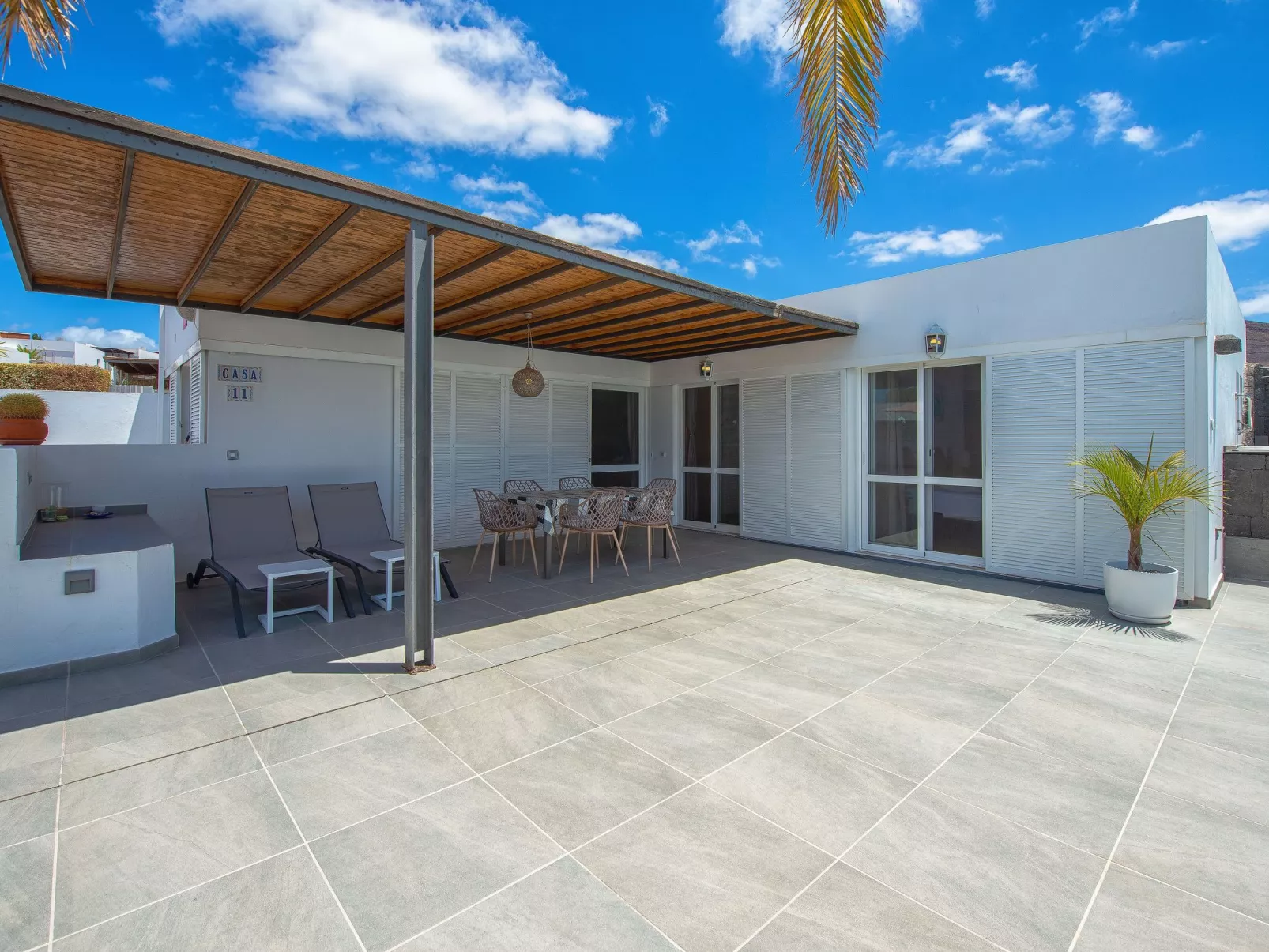 Mit Whirlpool - Draußen