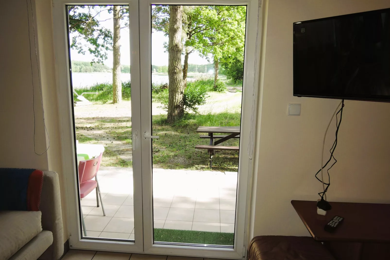 Holiday complex in Jezierzyce by Szczecin at the lake for 4 persons 30 qm Typ B Zielony - View in summer