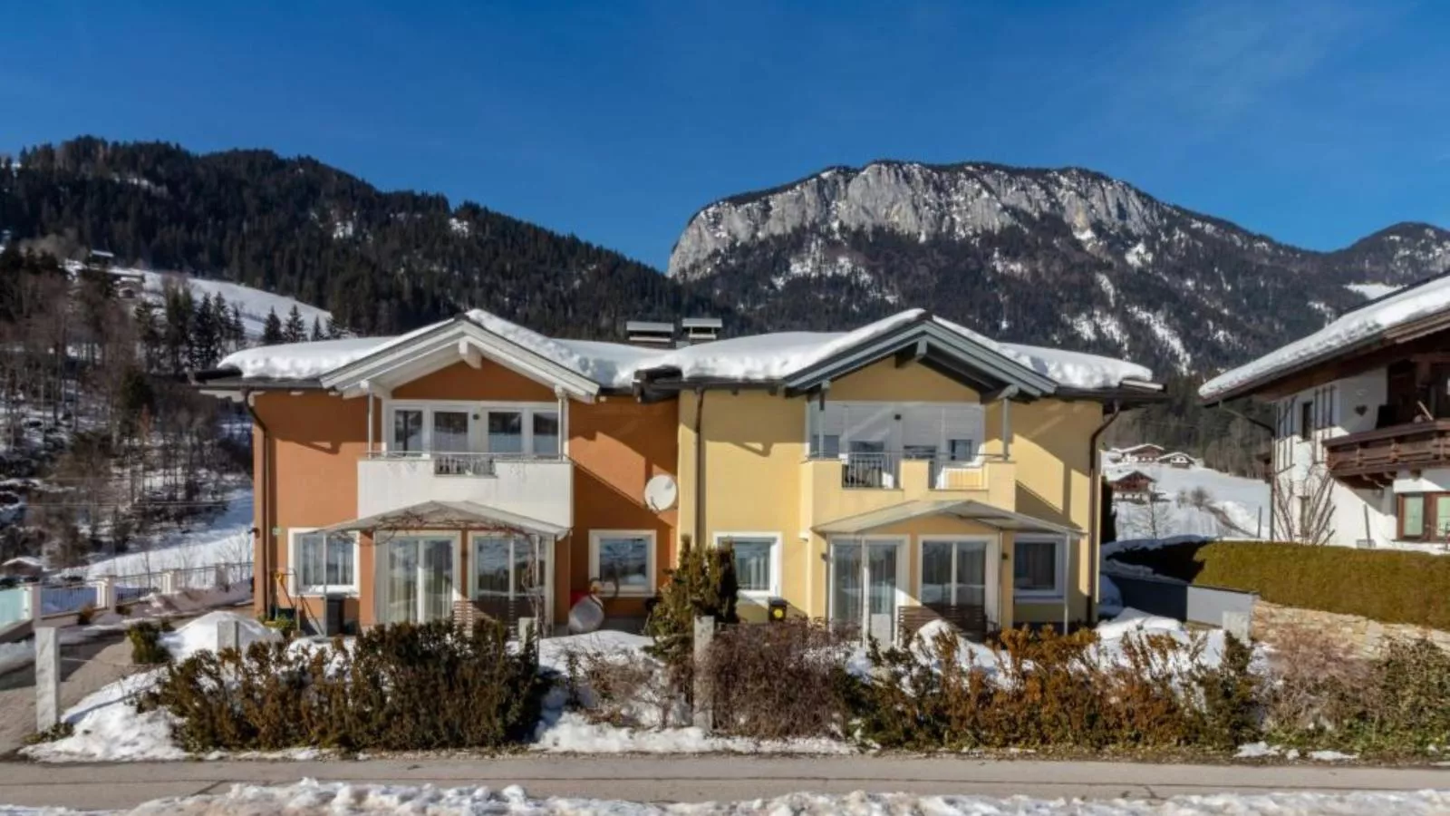 Ferienhaus Gartentraum 2-Außenbereich Winter