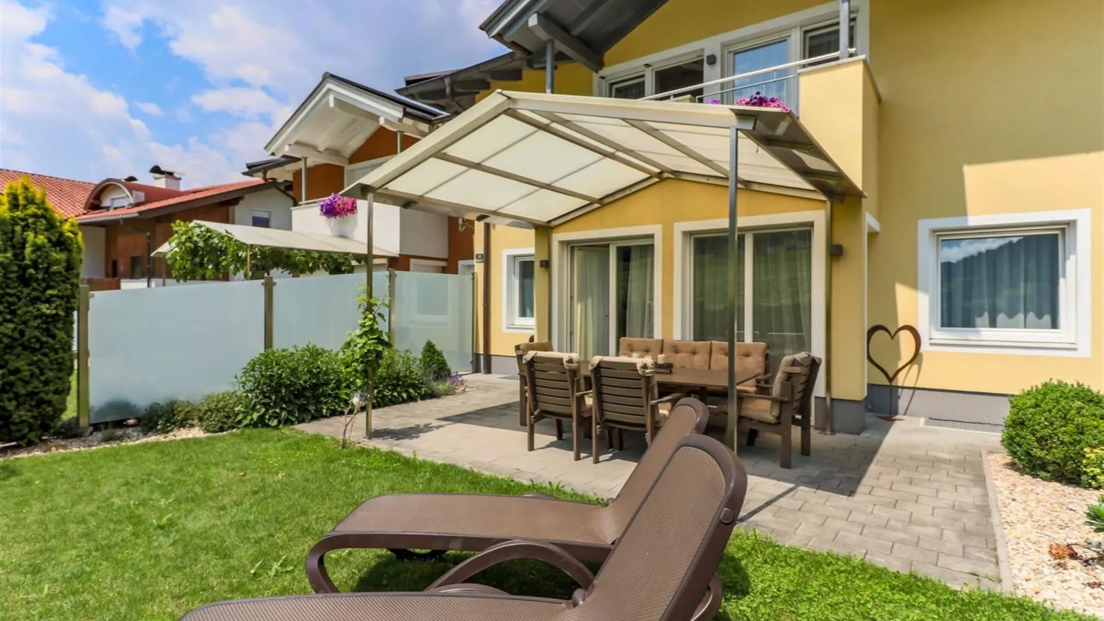 Ferienhaus Gartentraum 2-Terrassenbalkon