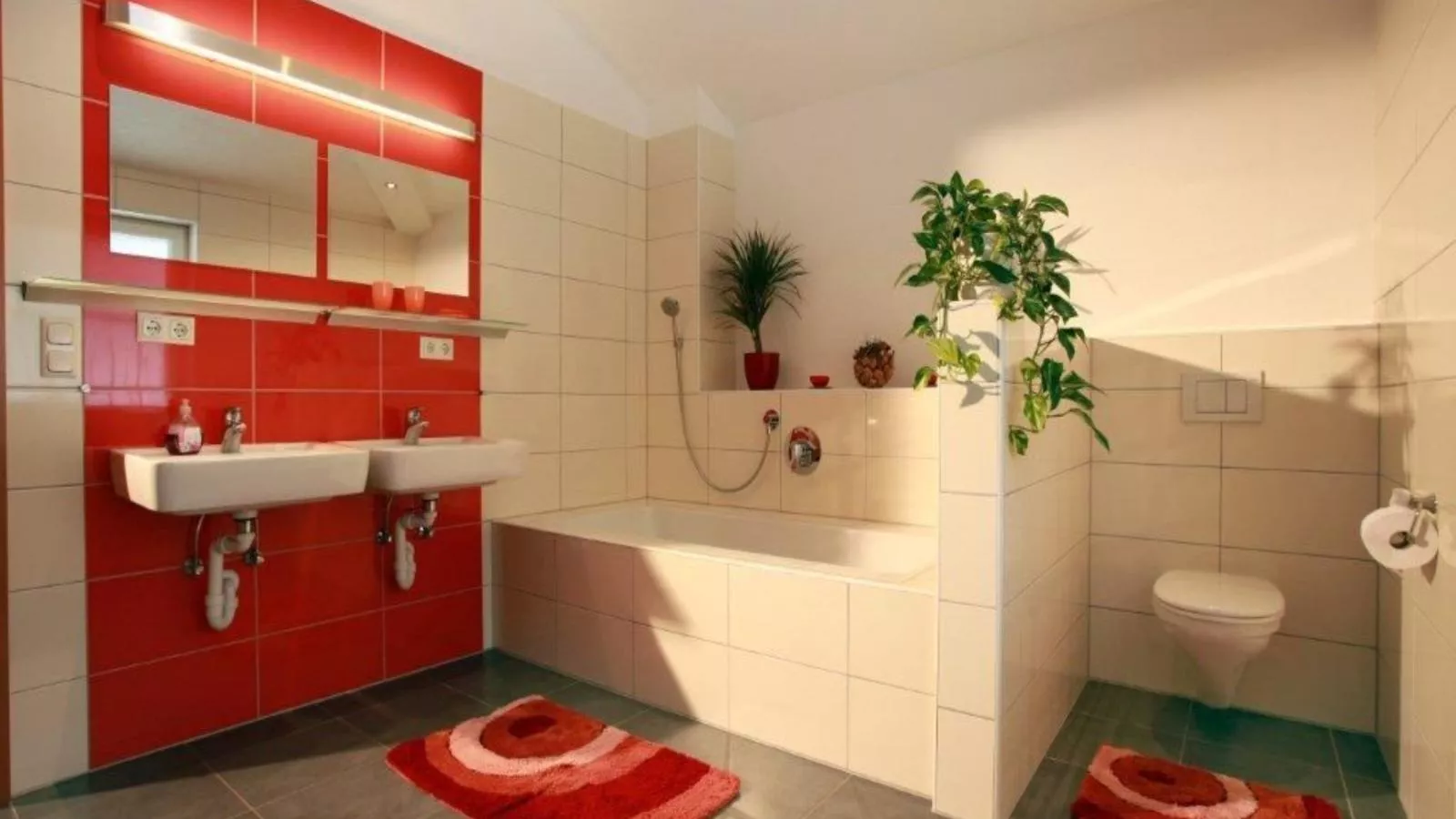 Ferienhaus Gartentraum 2-Badezimmer