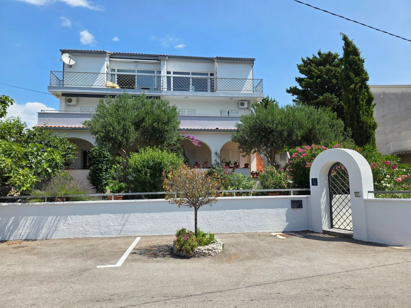 Zimmer für 2, mit Terrasse und Meerblick, ohne Küche - Draußen