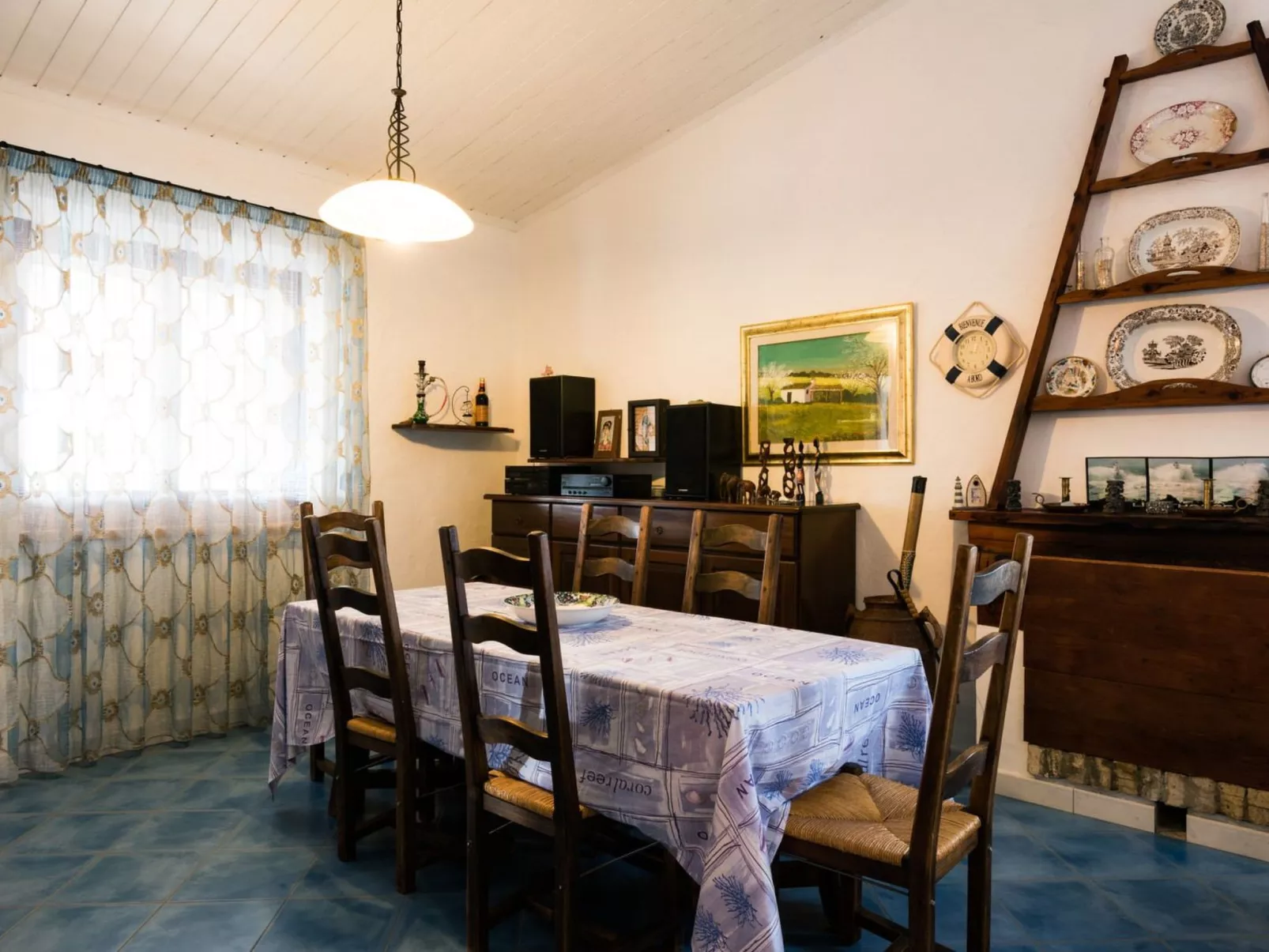 Haus in Calasetta mit Grill und Garten - Drinnen