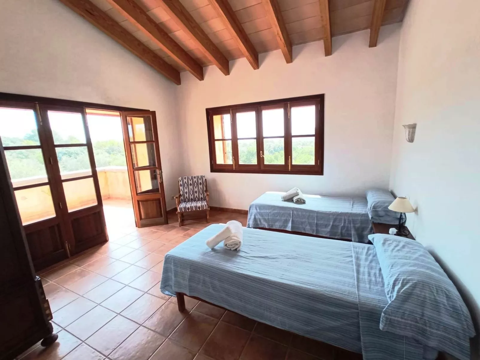 Finca 'Es Claper' mit privatem Fischteich - Drinnen