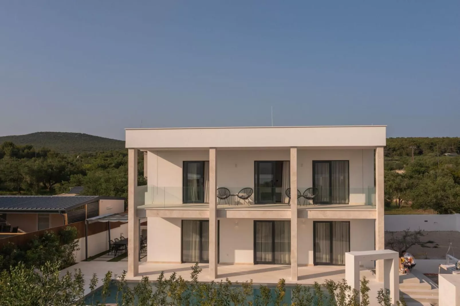 Seaview Villa Turnea - Außenbereich Sommer