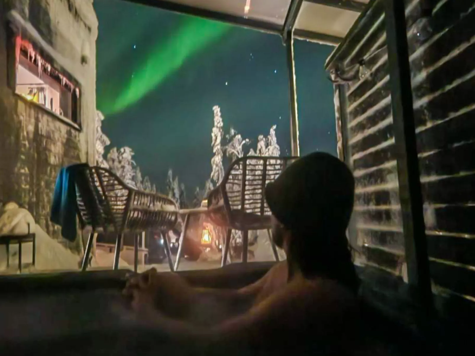 Levi secret igloo ruska 8d - Drinnen