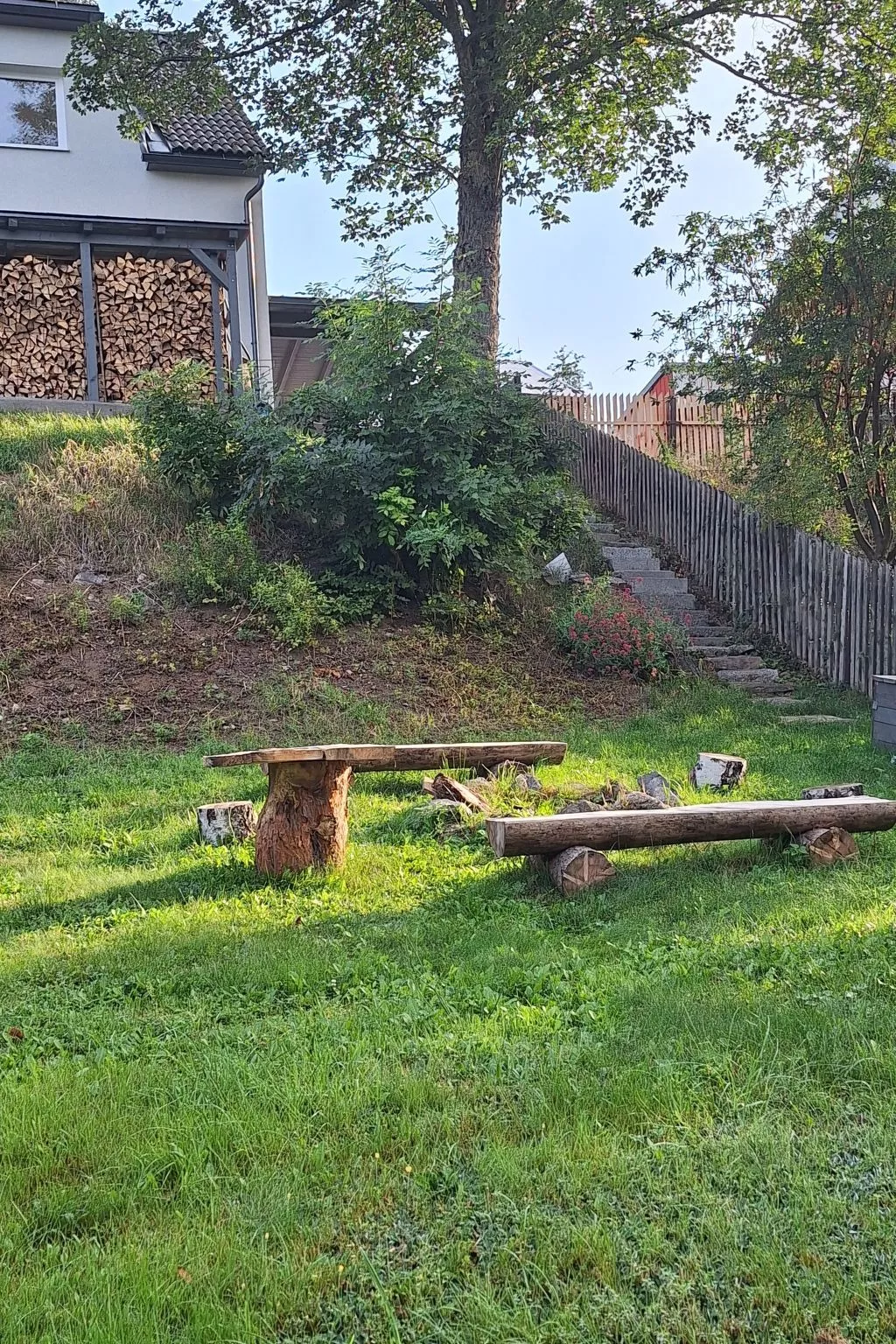 Gästezimmer mit Blick auf die Berge - Draußen