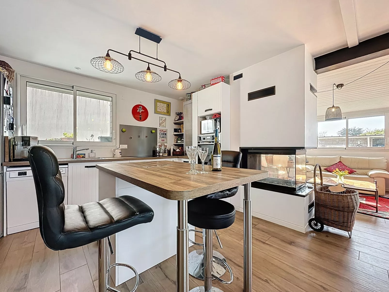 Les Rainettes - Drinnen