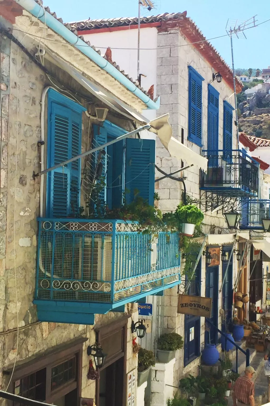 In Ermioni mit gemeinschaftlichem Pool, Grill und Terrasse - Draußen