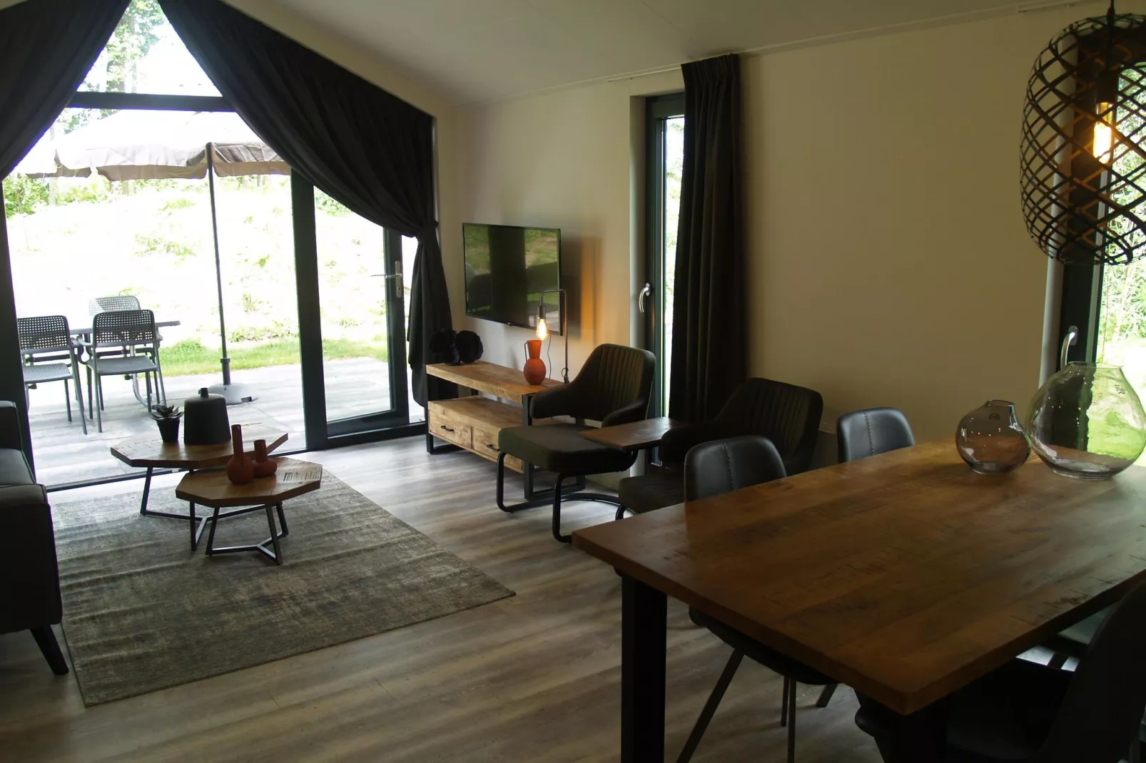 Resort Ruinen 9-Living room