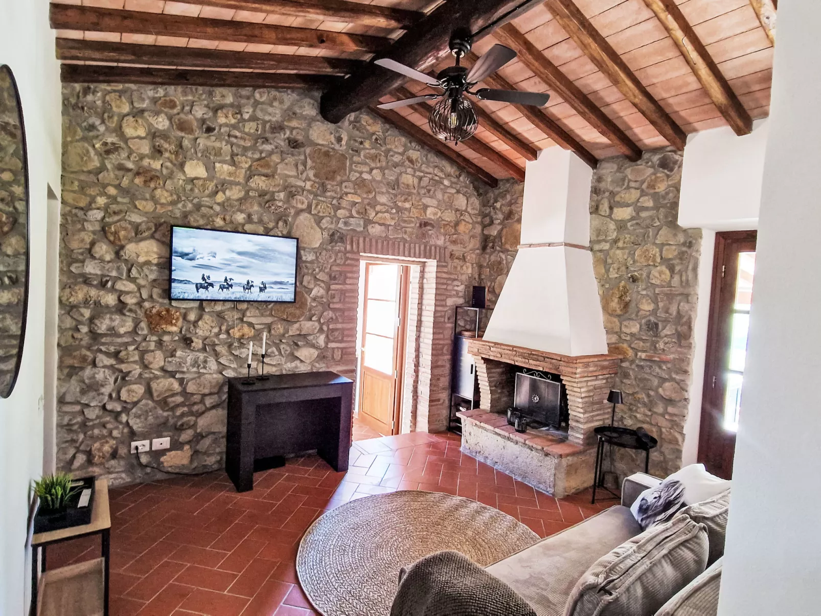 Nido di Falco - Drinnen