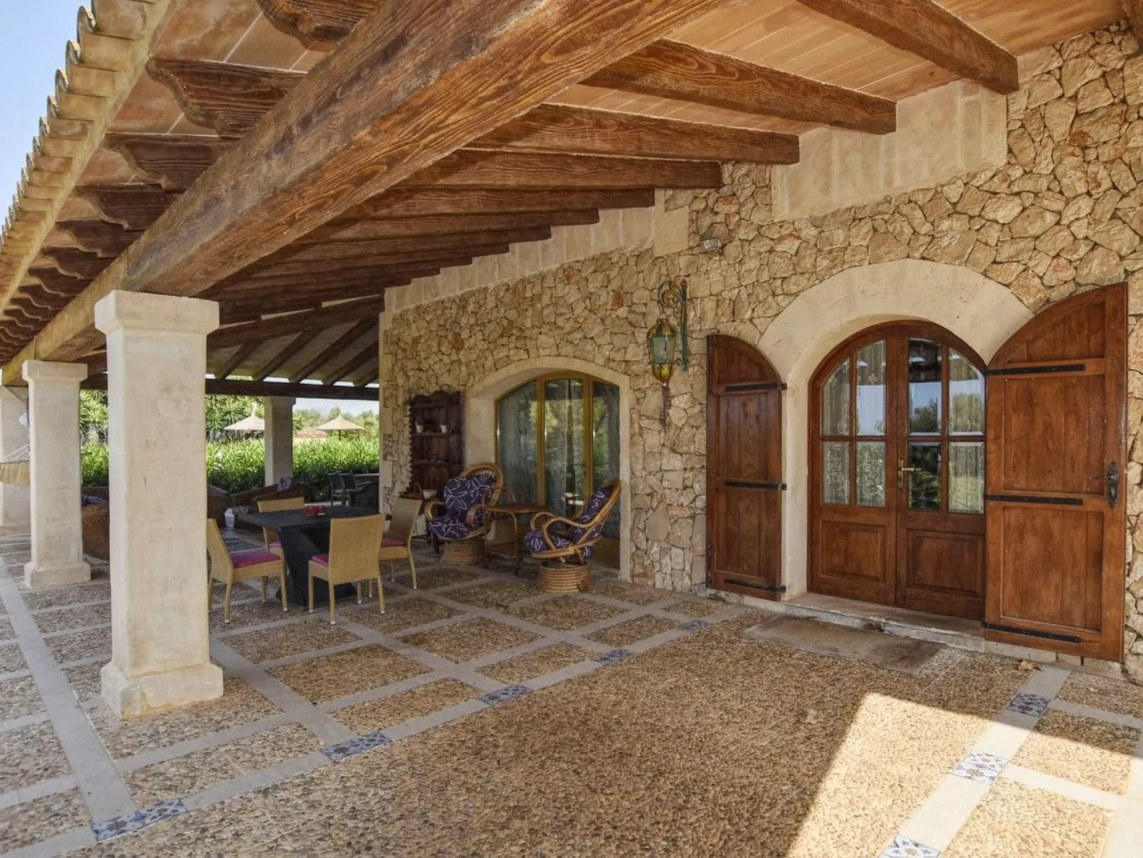 In Campos mit Privatem Pool - Draußen