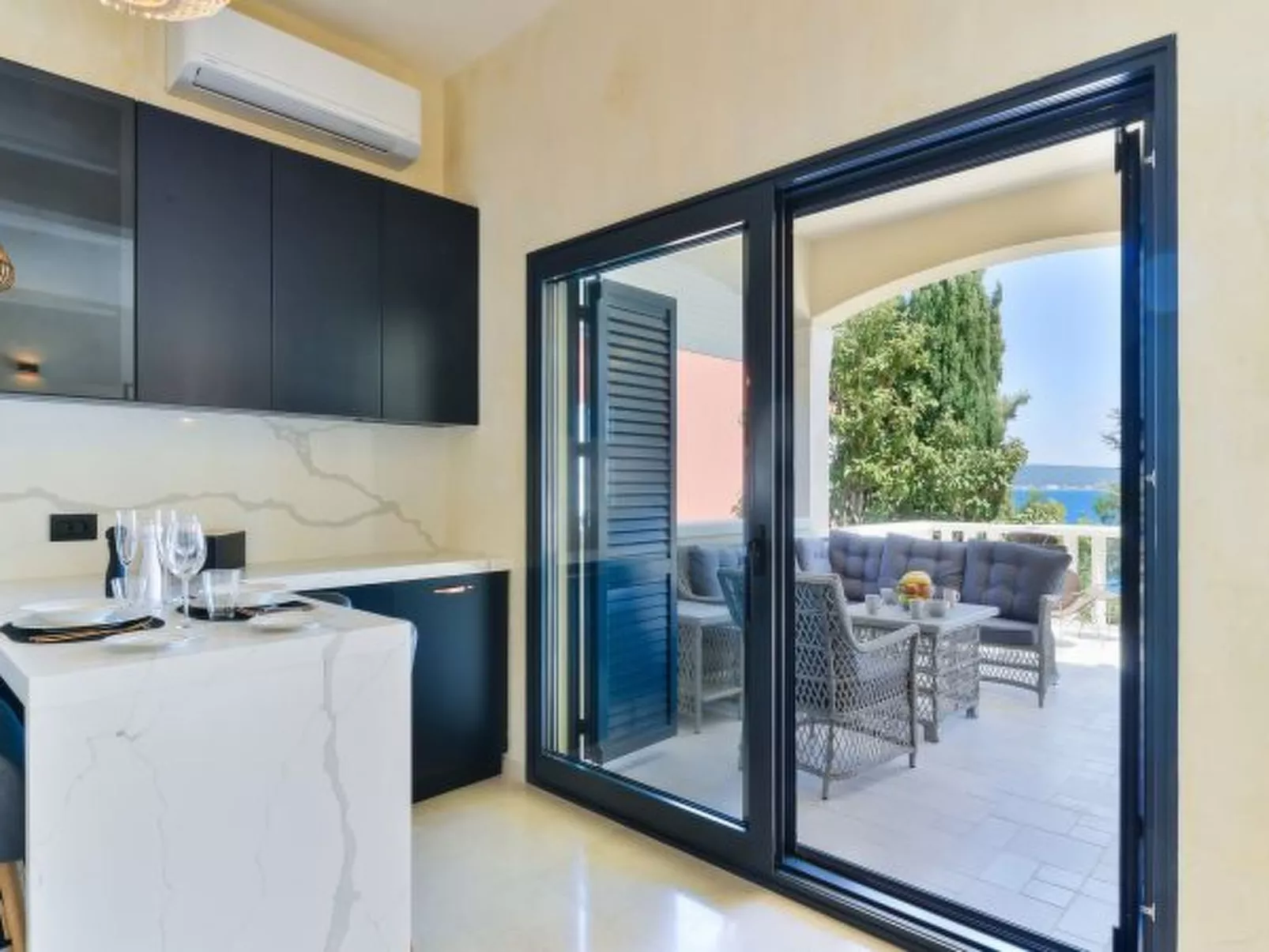 Beachfront Villa Mediterranea with pool - Image-tags.info