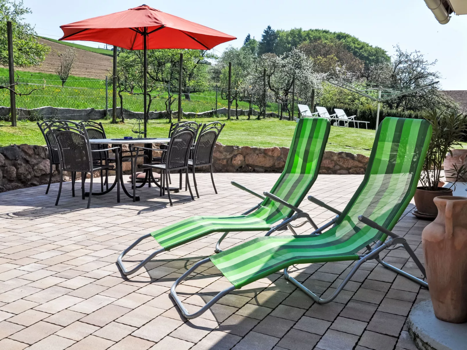 Ferienhaus am Meißlberg - Draußen