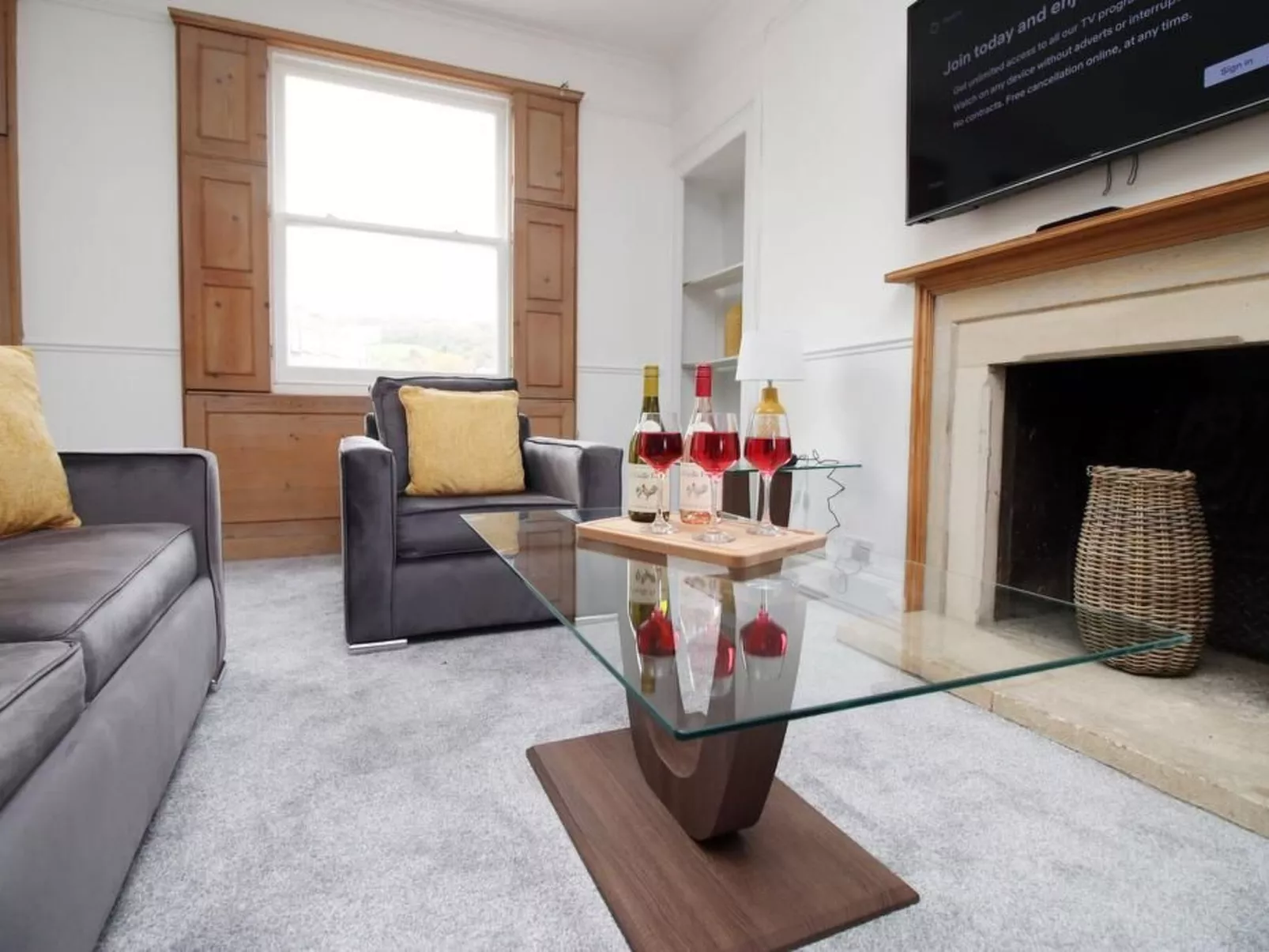 3-Schlafzimmer-Wohnung im georgianischen Stil - beste Lage - 7 Gäste - Drinnen