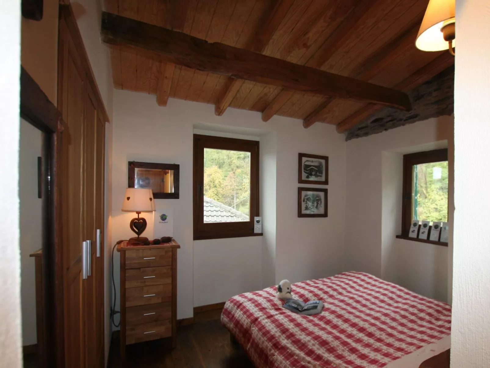 Für 3 Personen ca. 37 m&sup2- in Lumarzo, Norditalien (Ligurien) - Dedans