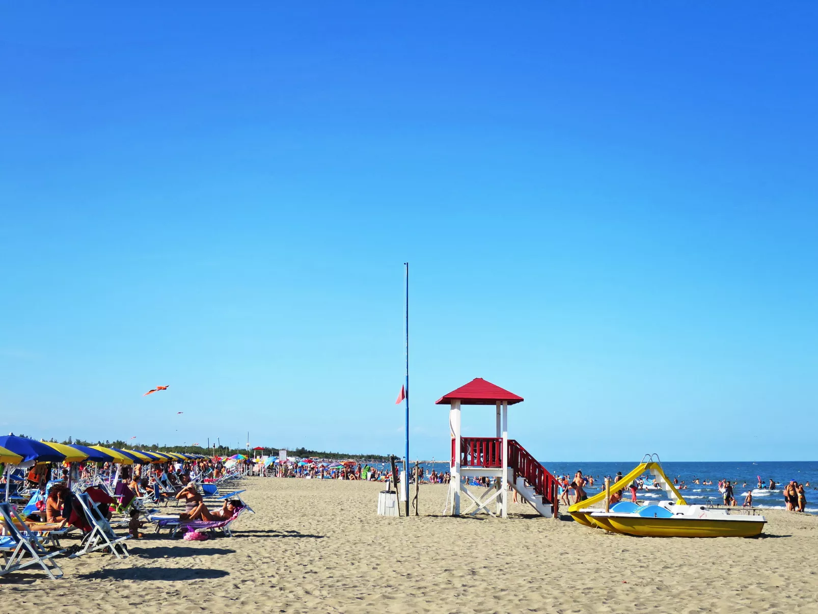 Wohnung in Rosolina Mare mit Privatparkplatz - Area