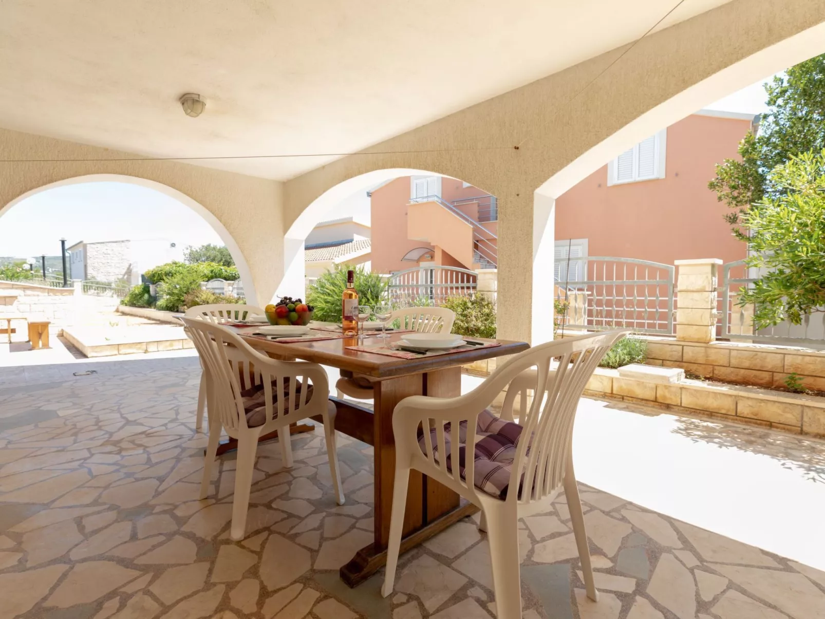 Wohnung "Maya S" mit Terrasse - Draußen