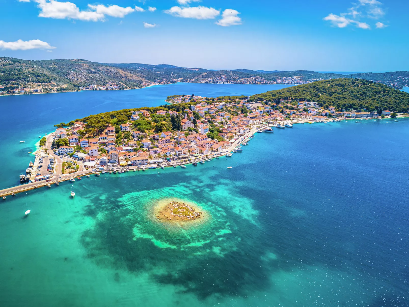 Wohnung "Niva 2" mit Blick auf das Wasser - Umgebung