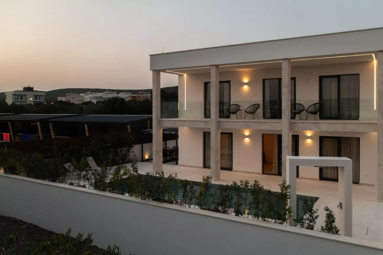 Seaview Villa Turnea - Außenbereich Sommer