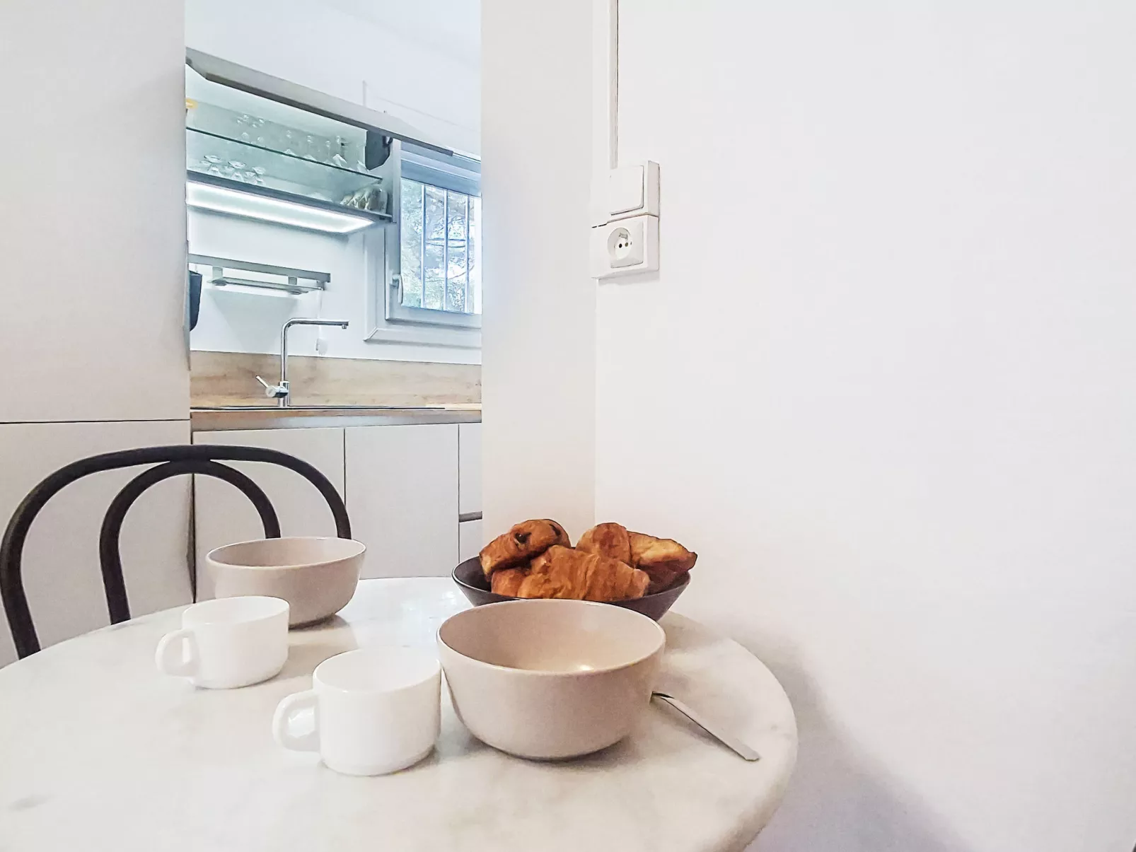 Les trinquettes - Drinnen