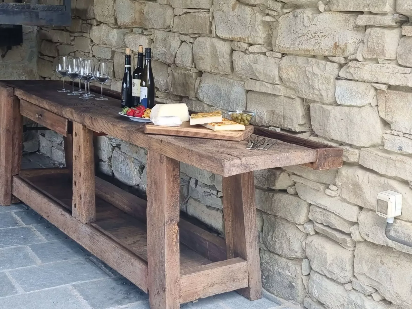 Rustikales und charmantes Doppelzimmer "Olmo Gentile" - Outside