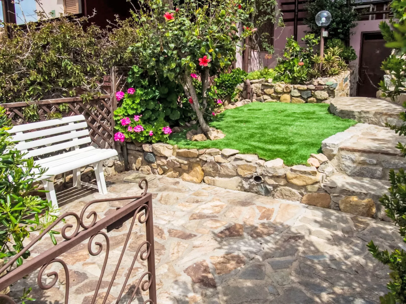 Casetta nel blu - Draußen