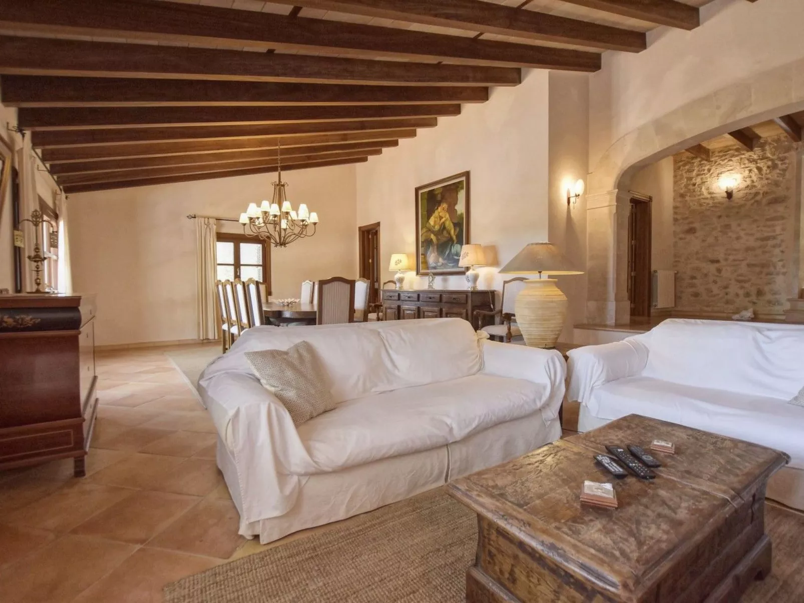 Villa mit eigenem Schwimmbad - Dedans