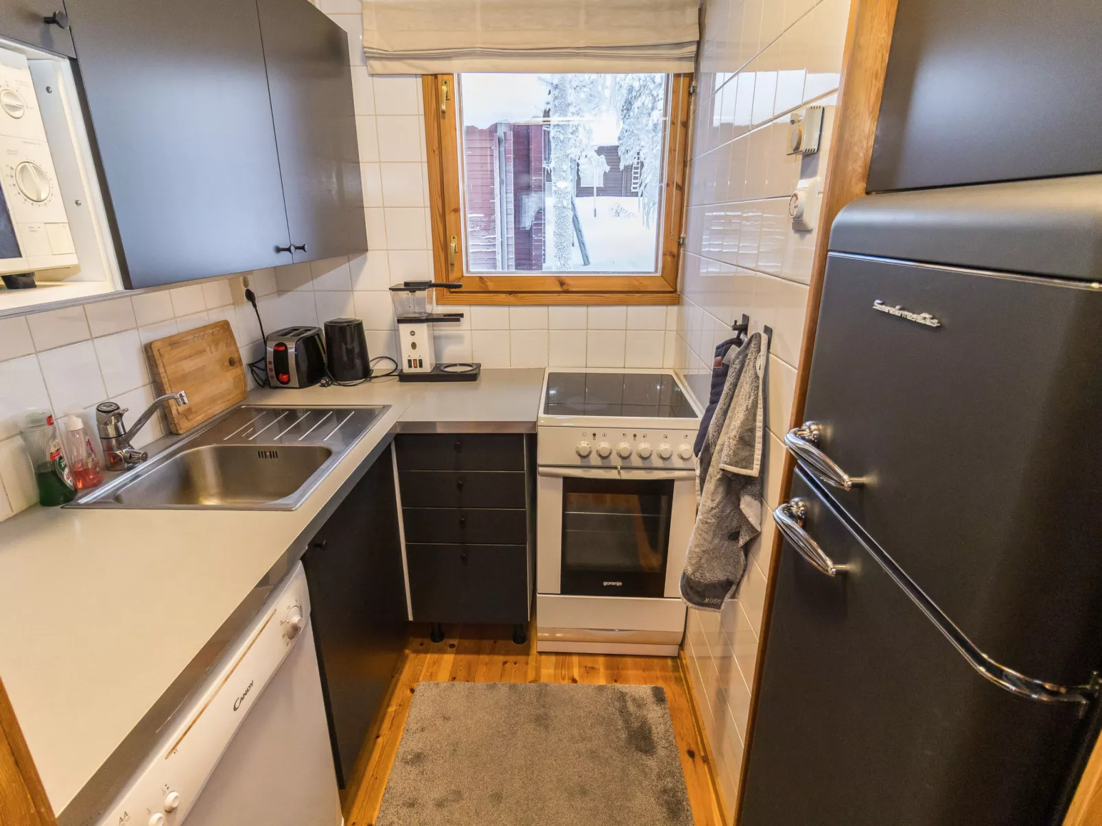 Kelokaltiokylä mökki 58 - Drinnen