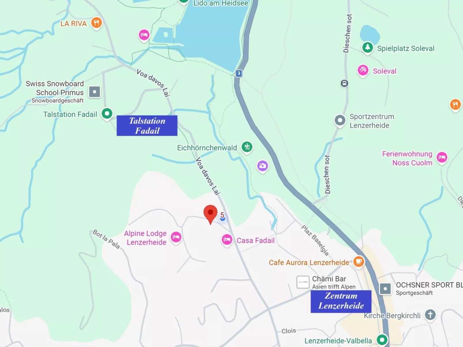 Ferienwohnung Montana/Staub - Dedans