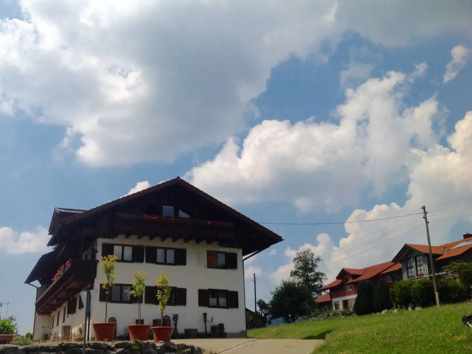 Kräuterhof-Ferienwohnung - Draußen