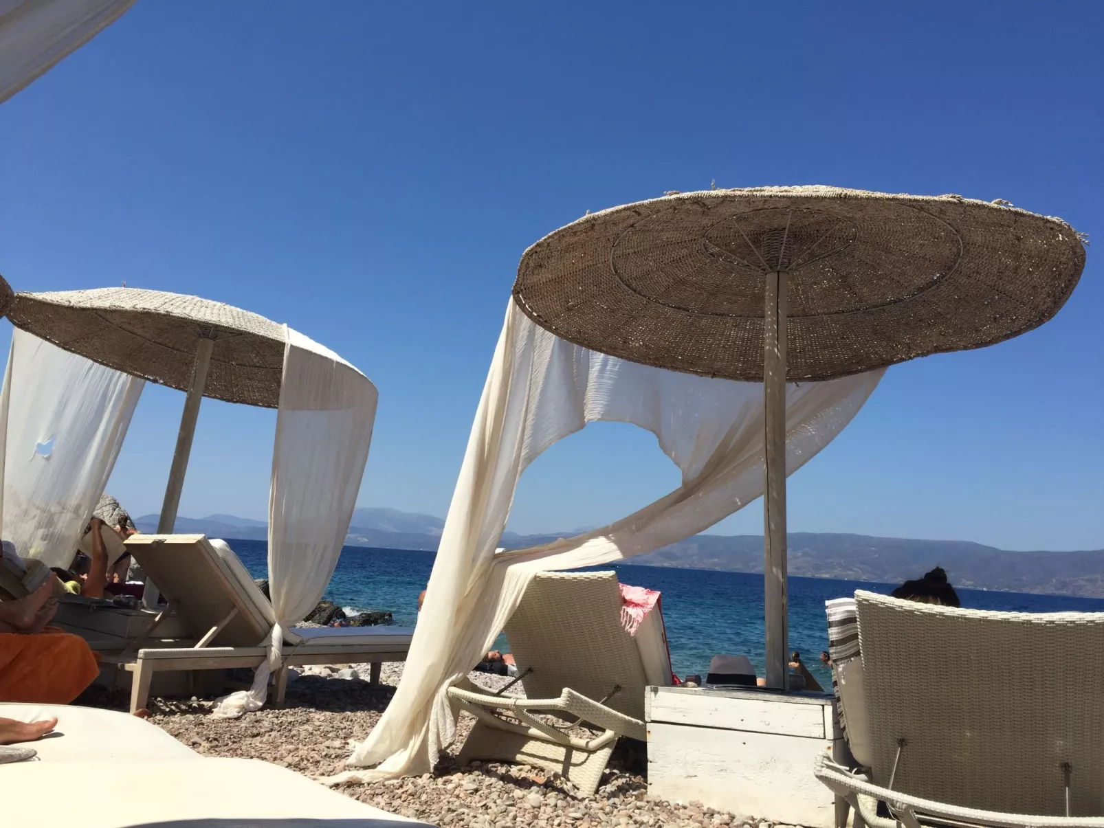 In Ermioni mit Grill, Terrasse und gemeinschaftlichem Pool - Draußen