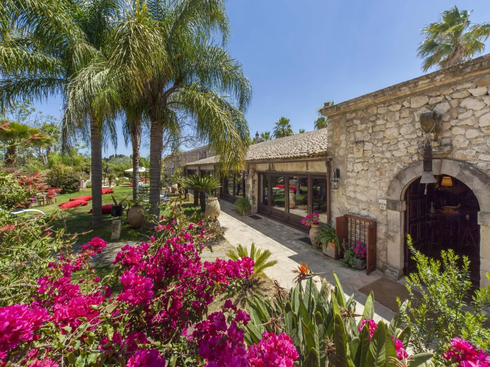 Villa dei Papiri - Standardzimmer mit Fenster zum Garten - Outside
