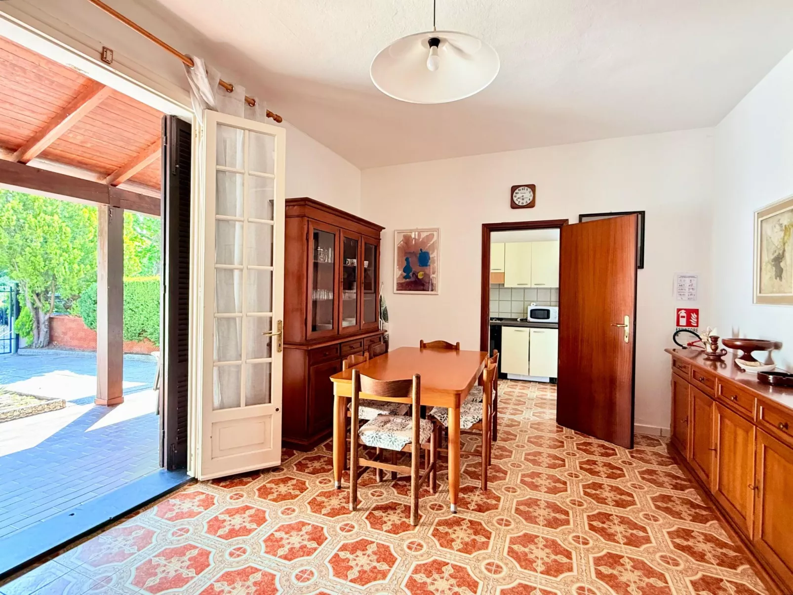 Gewächshaus im Erdgeschoss, 2 Gärten - Drinnen