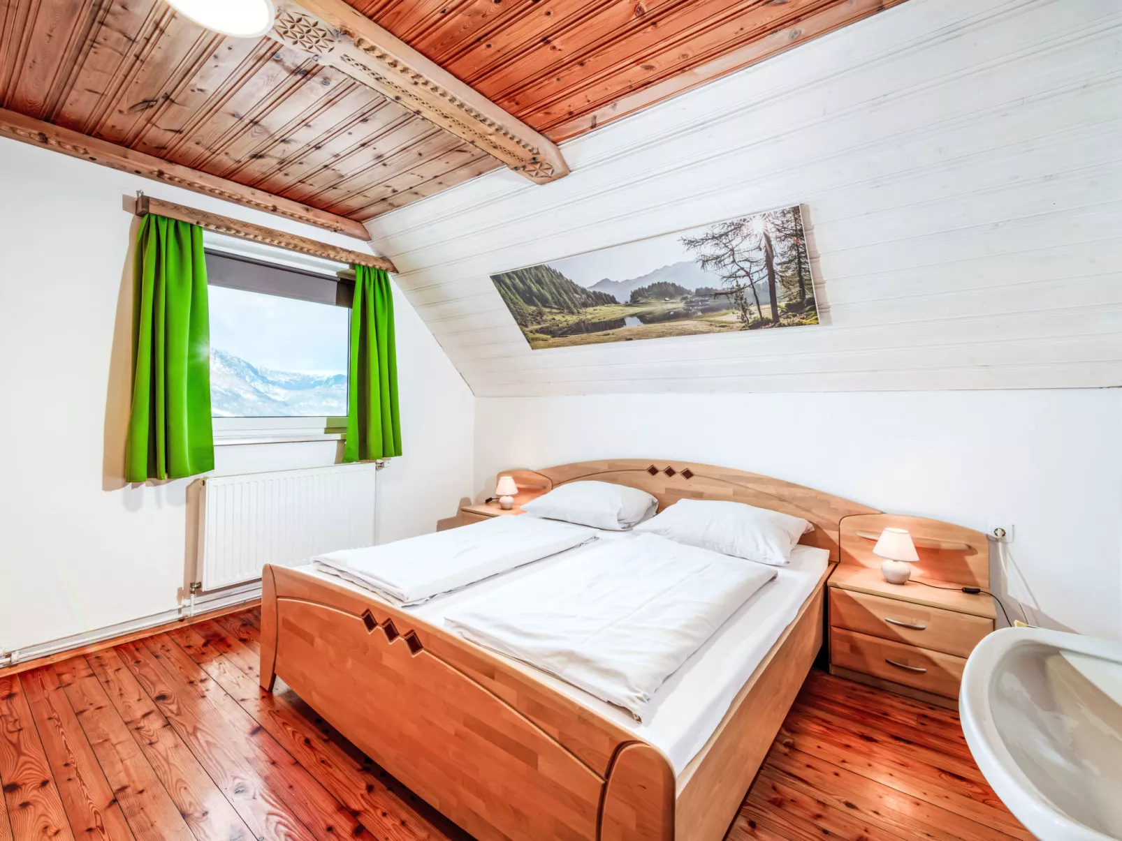 Ferienwohnung Gartenblick - Drinnen