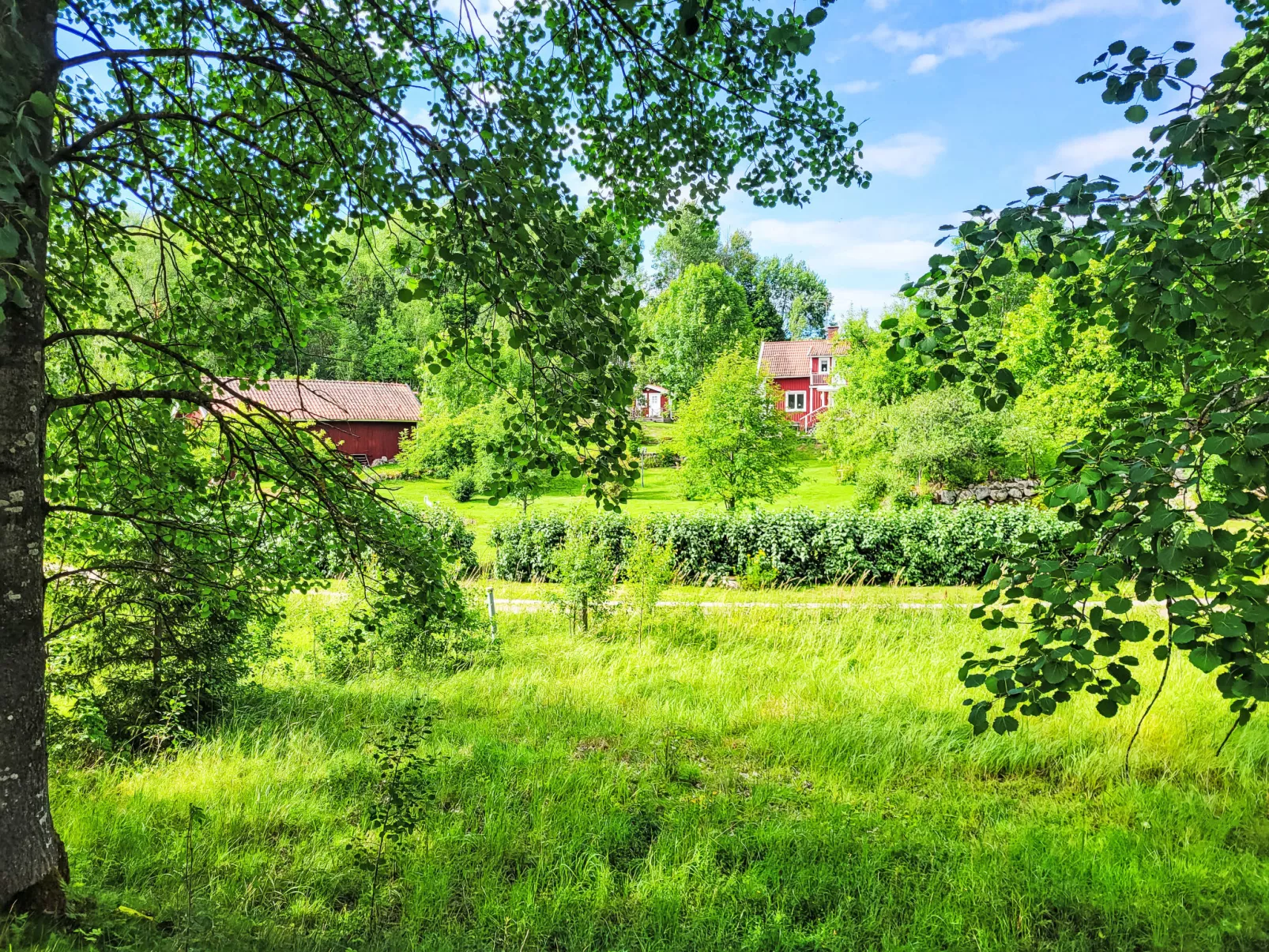 Äppelgården - Draußen