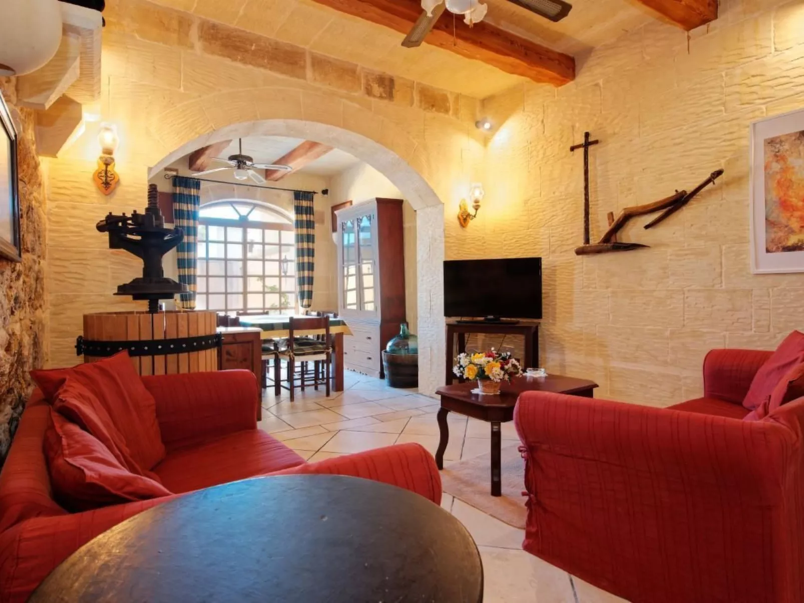 Villa Harruba - Drinnen