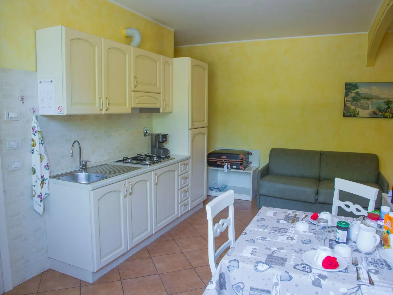 Wohnung "Mimosa" auf einem Bauernhof - Inside