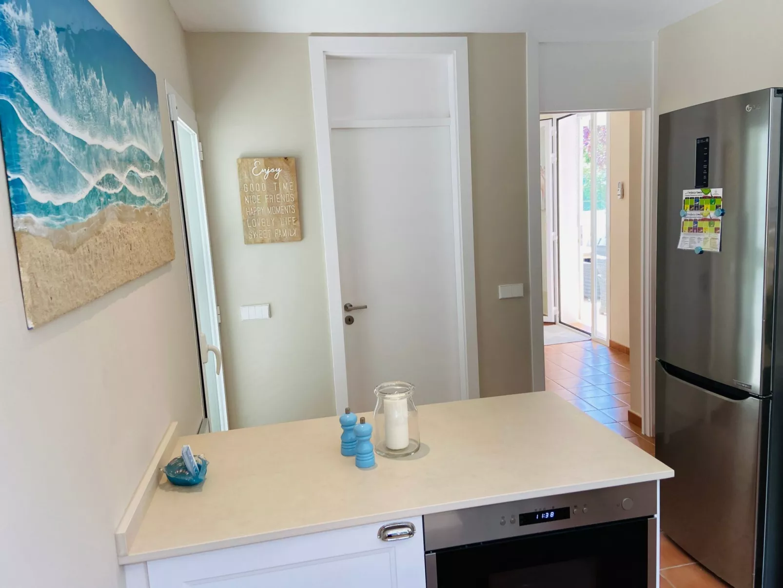 Strandvilla Beach and Ocean in Son Serra De Mari - Inside