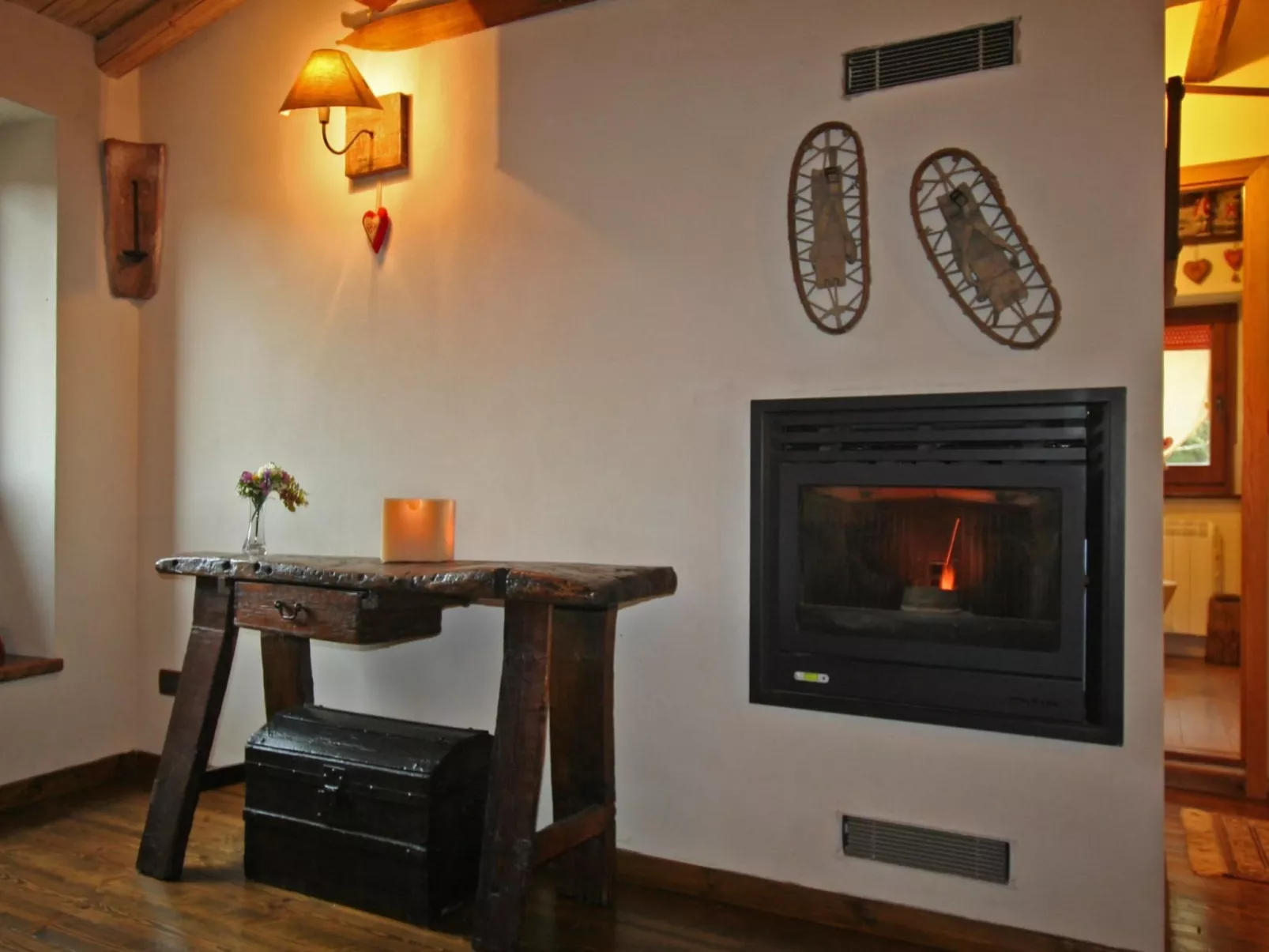 Für 3 Personen ca. 37 m&sup2- in Lumarzo, Norditalien (Ligurien) - Dedans